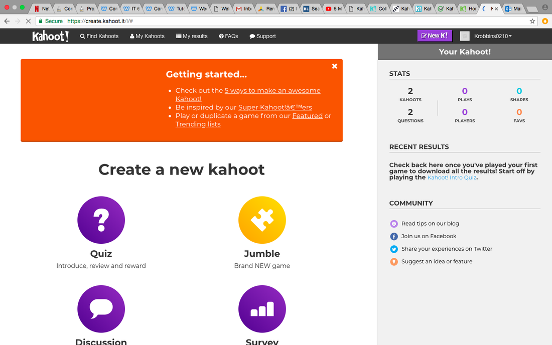 Creating a Quiz in Kahoot! 